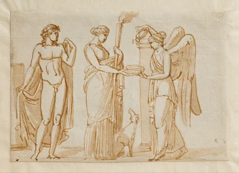 Bacchus, Diana und Victoria